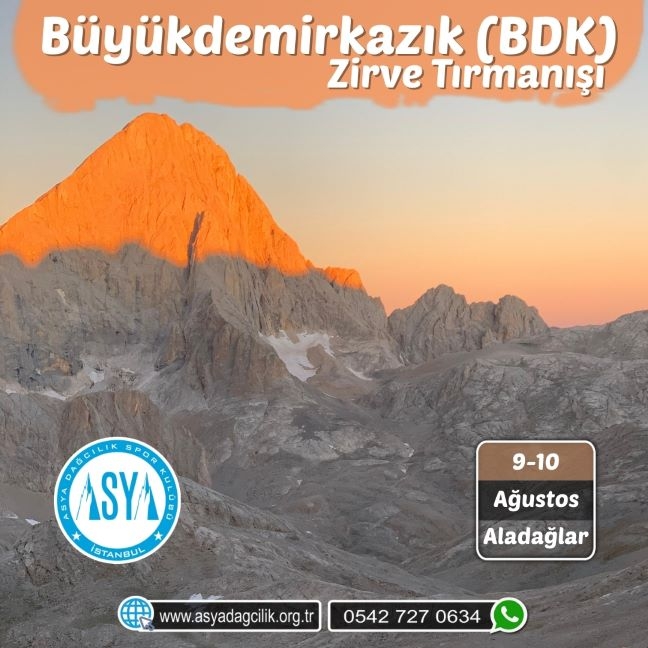 BÜYÜKDEMİRKAZIK (BDK) ZİRVE TIRMANIŞI