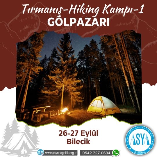 SONBAHAR TIRMANIŞ, HIKING, KAMP 1