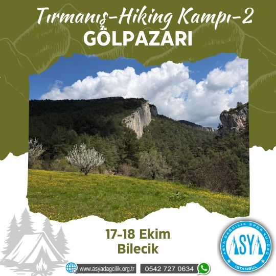 SONBAHAR TIRMANIŞ, HIKING, KAMP 2