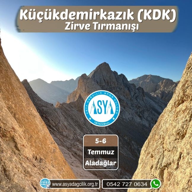 KÜÇÜKDEMİRKAZIK (KDK) ZİRVE TIRMANIŞI