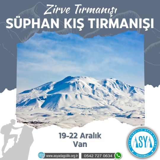 SÜPHAN KIŞ ZİRVE TIRMANIŞI